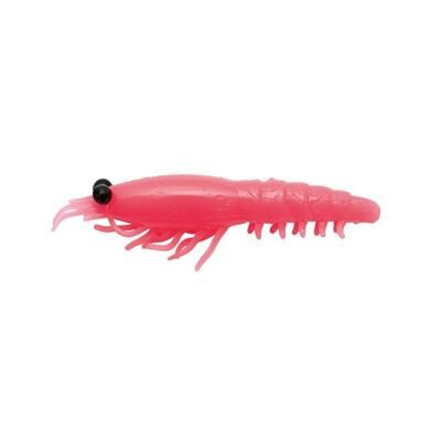 Nikko Dappy Sruebi Shrimp 76mm Pink Silikon Yem