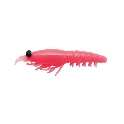 Nikko Dappy Sruebi Shrimp 76mm Pink Silikon Yem