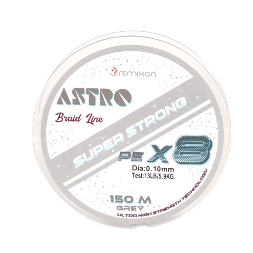 REMIXON ASTRO 8X150M, GREY İP MİSİNA