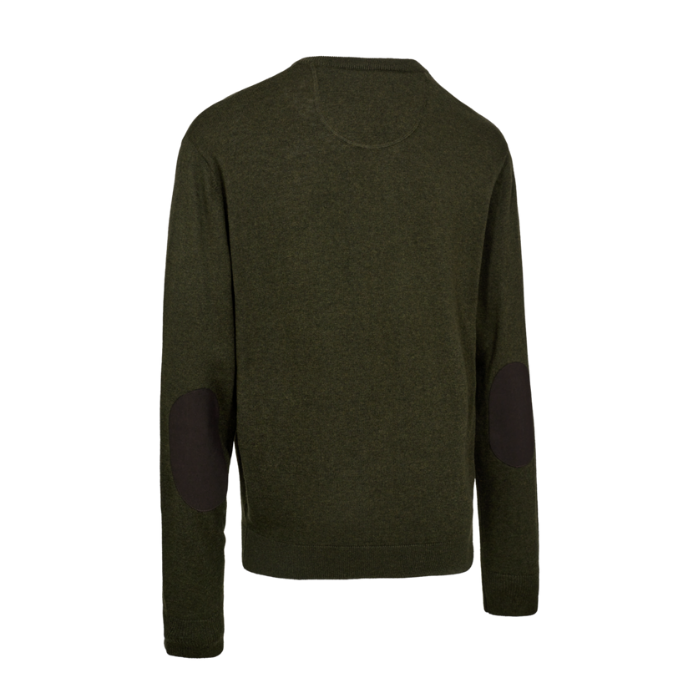 DEERHUNTER Harrington V Yaka Yeşil Kazak 2XL