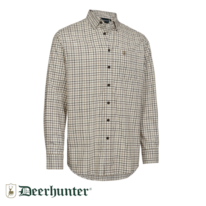 DEERHUNTER Gavin Bej Kareli Gömlek 43/44
