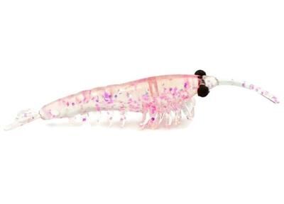 NIKKO OKIAMI SHRIMP M 42MM PINK GLITTER #090 SİLİKON YEM