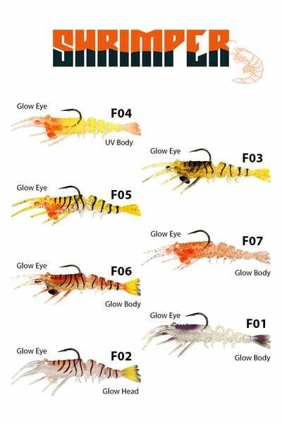 Fujin Shrimper 75mm 8.5gr Silikon Karides
