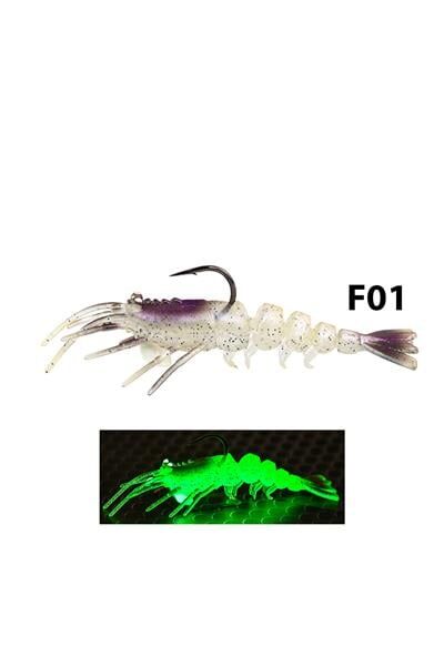 Fujin Shrimper 75mm 8.5gr Silikon Karides F01 Jelly