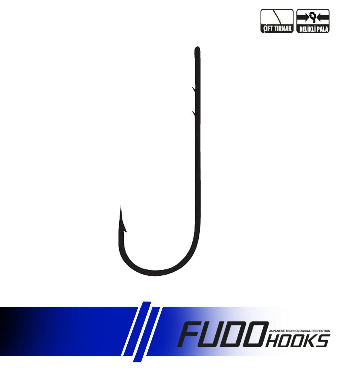 6101 FUDO WORM SSB #6 BLACK NIKEL 9P