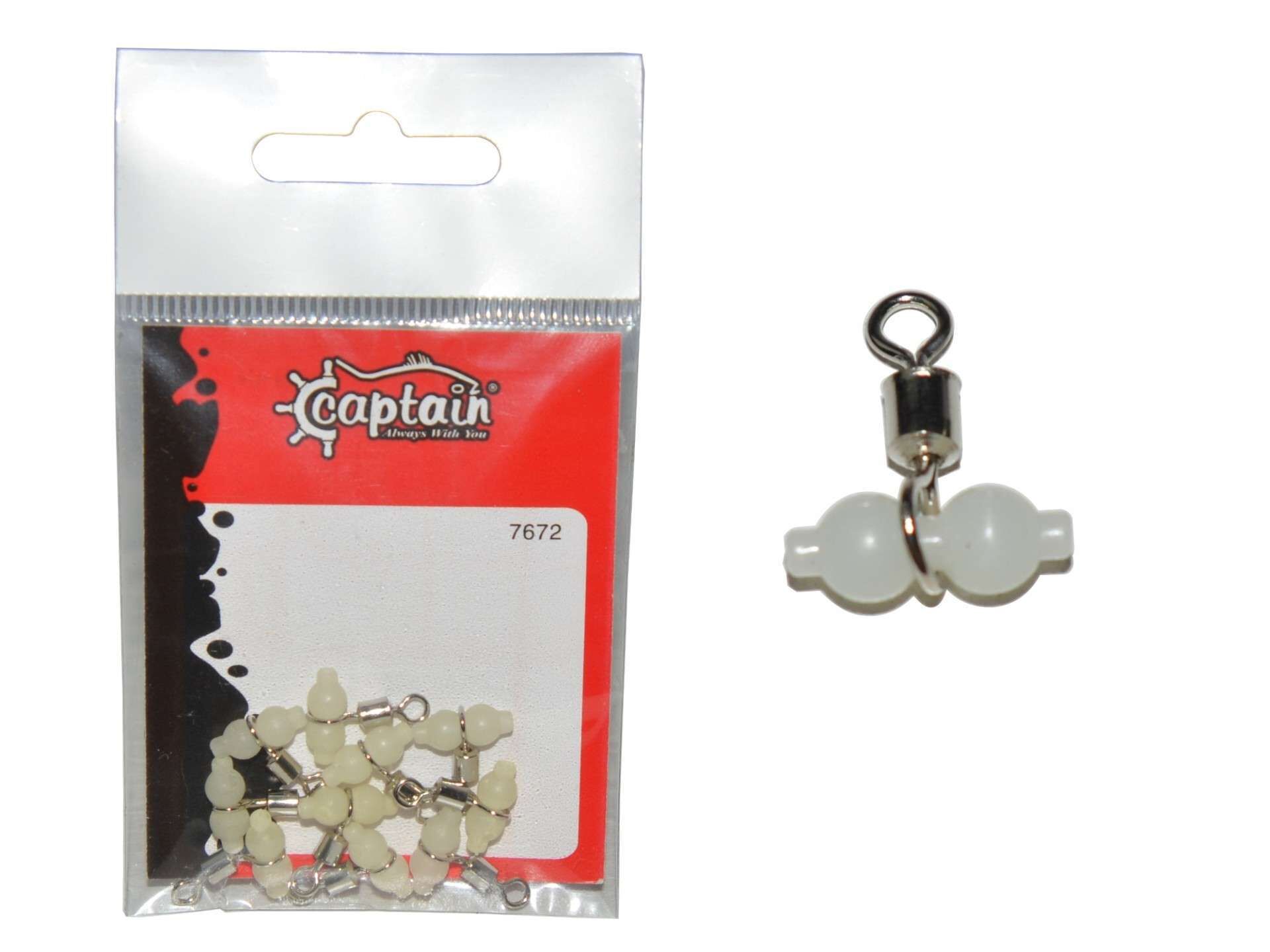 Captain Çift Boncuklu Hazır Takım Fırdöndüsü 10lu Paket Standart - S