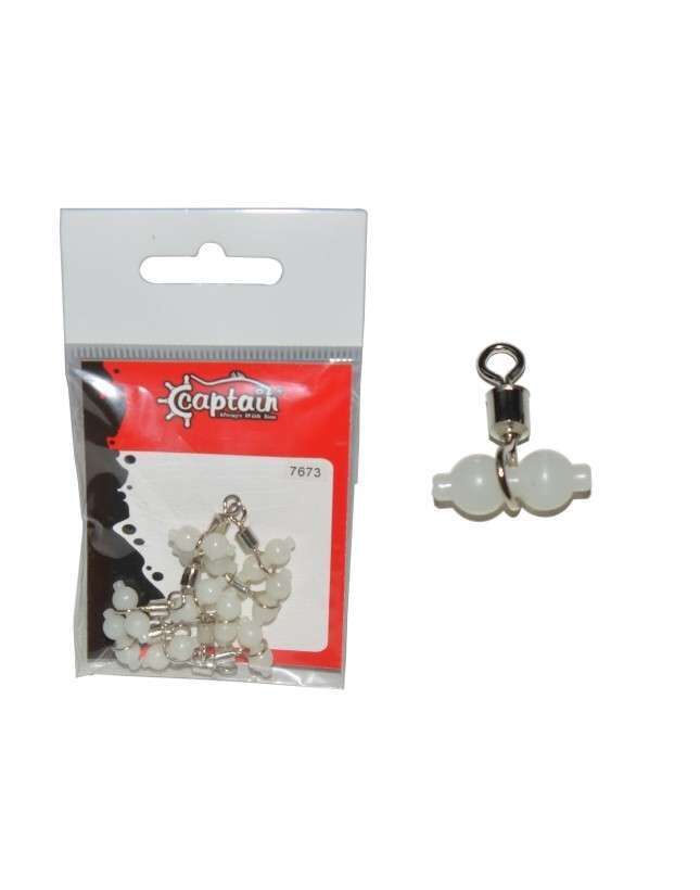 Captain Çift Boncuklu Hazır Takım Fırdöndüsü 10lu Paket Standart - S
