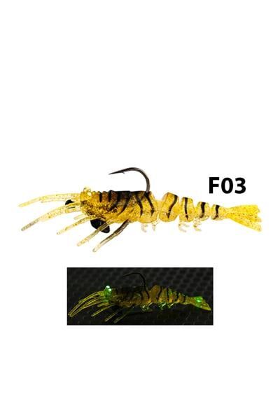 Fujin Shrimper 75mm 8.5gr Silikon Karides F03 Fizzy