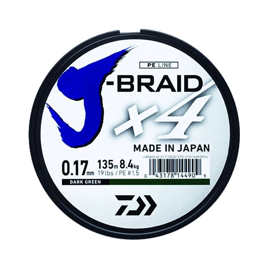 Daiwa JBraid 4B Koyu Yeşil 270m İp Misina