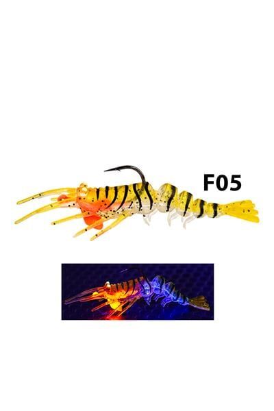 Fujin Shrimper 75mm 8.5gr Silikon Karides F05 Real Shrimp