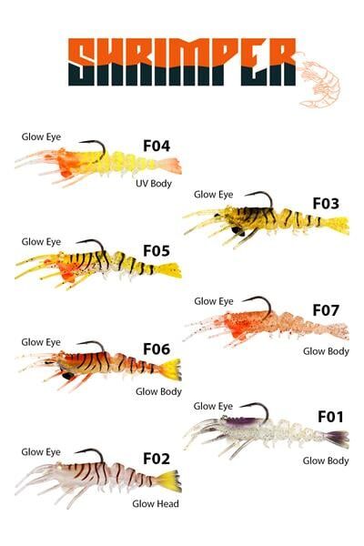 Fujin Shrimper 75mm 8.5gr Silikon Karides F06 Angry Shrimp
