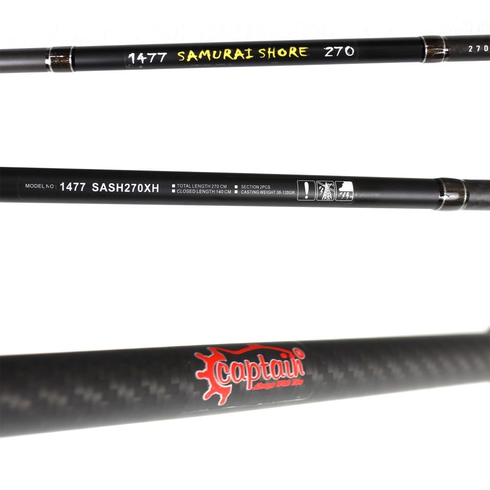 Captain 1477 Samurai 2 Parça Shore Jig Kamışı 30-120gr Atar