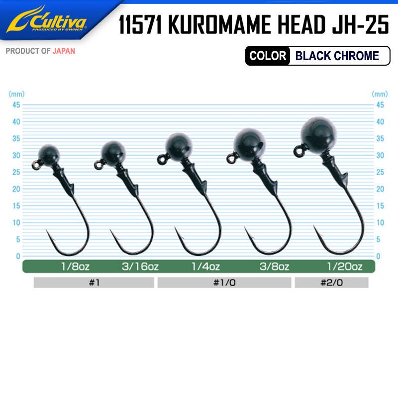 Owner 11571 Kuromame Head Jh-25