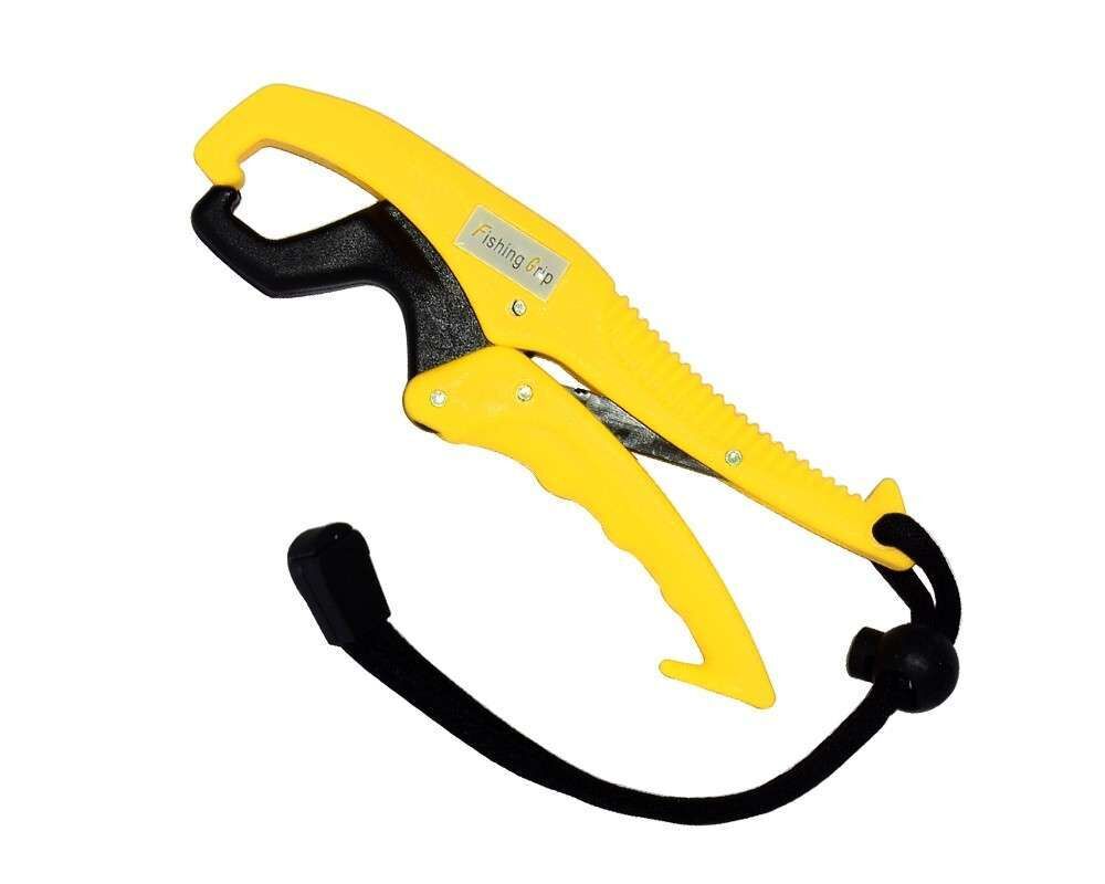 Captain 7504 Grip Plastik Balık Tutucu  Askı İpli 15cm SARI