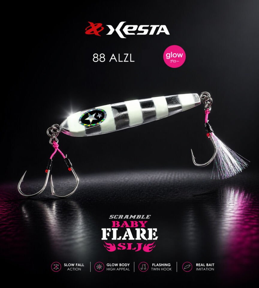 XESTA SCRAMBLE BABY FLARE SLJ 80G JIG ALZL