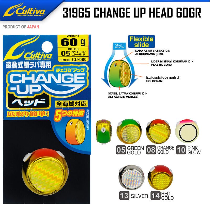 Cultiva 31965 Change Up Head 60gr