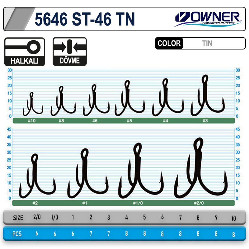 Owner 5646 St-46tn Tin Çarpma İğne