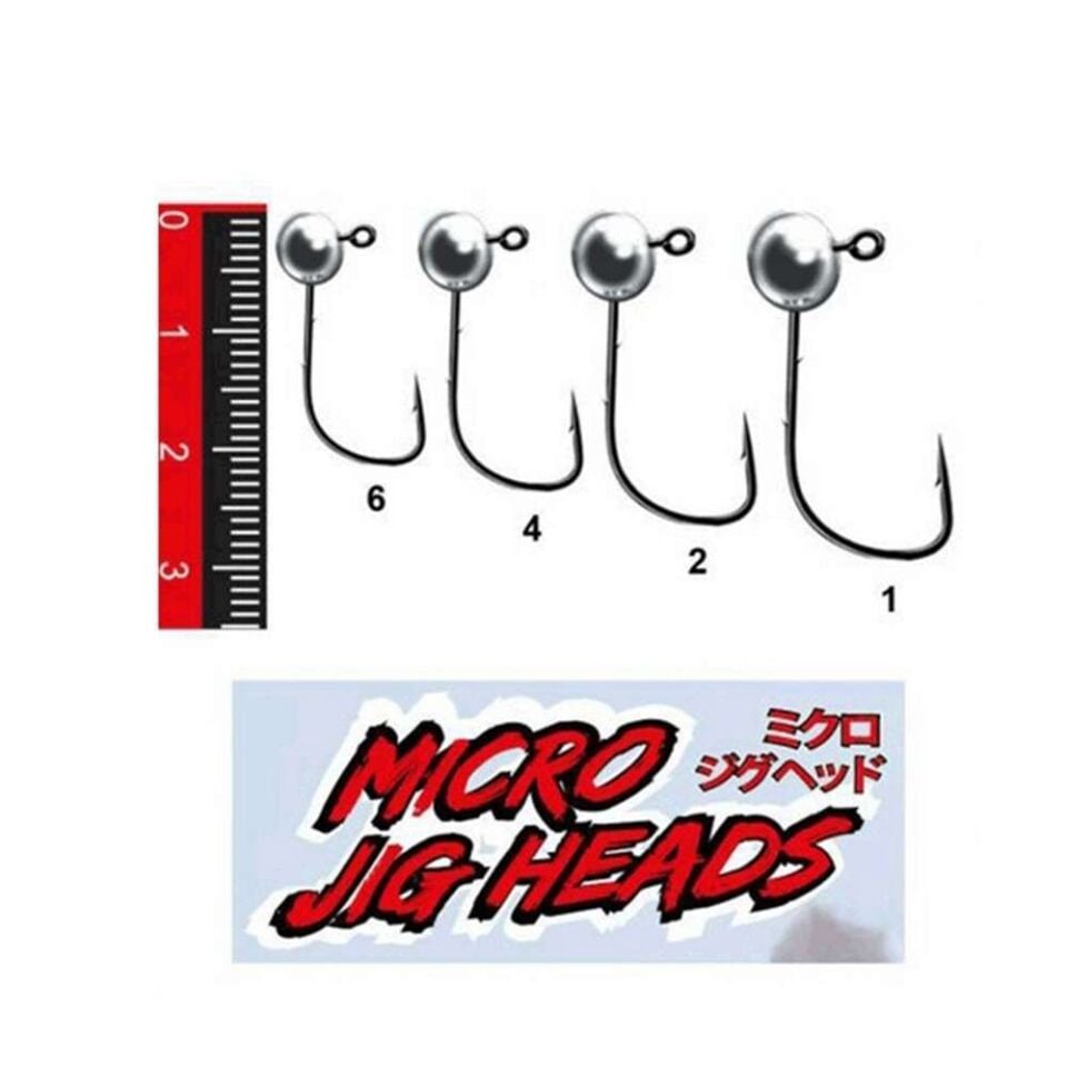 Nomura NM90104004 Micro LRF Jig Head 3lü Paket İğne:4no 4gr