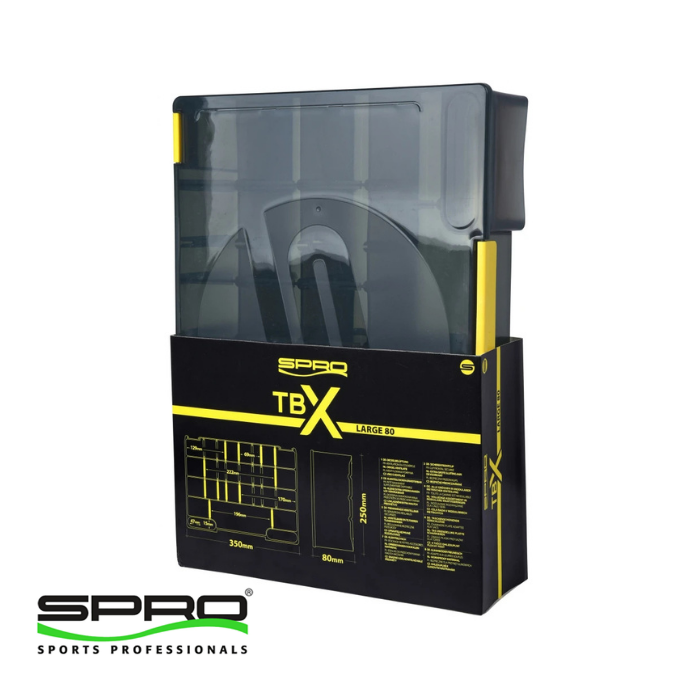 SPRO TBX80L  35x25x8CM Koyu Yem Kutusu