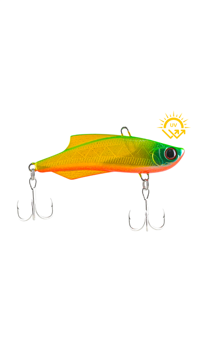 Fujin Wild Vibe 70mm 20gr Sinking  Vibrasyon Suni Yem 249 Green Candy