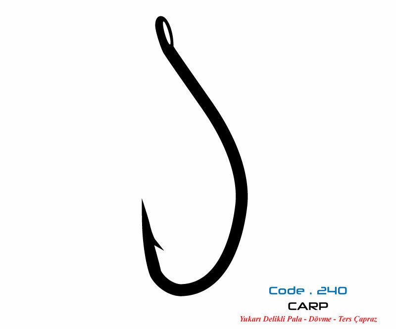 2401 CARP #6 BLACK NIKEL 12P