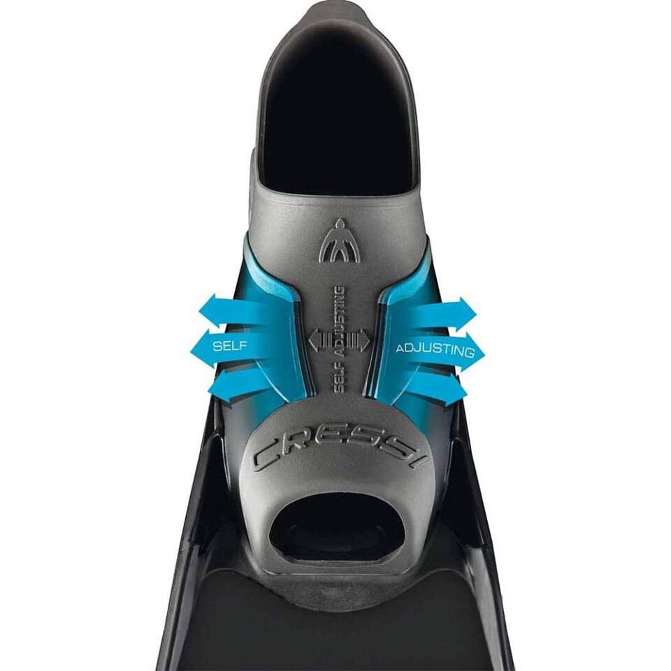 Cressi Gara Turbo Impulse Dalış Paleti BLUE - NO: 42-43