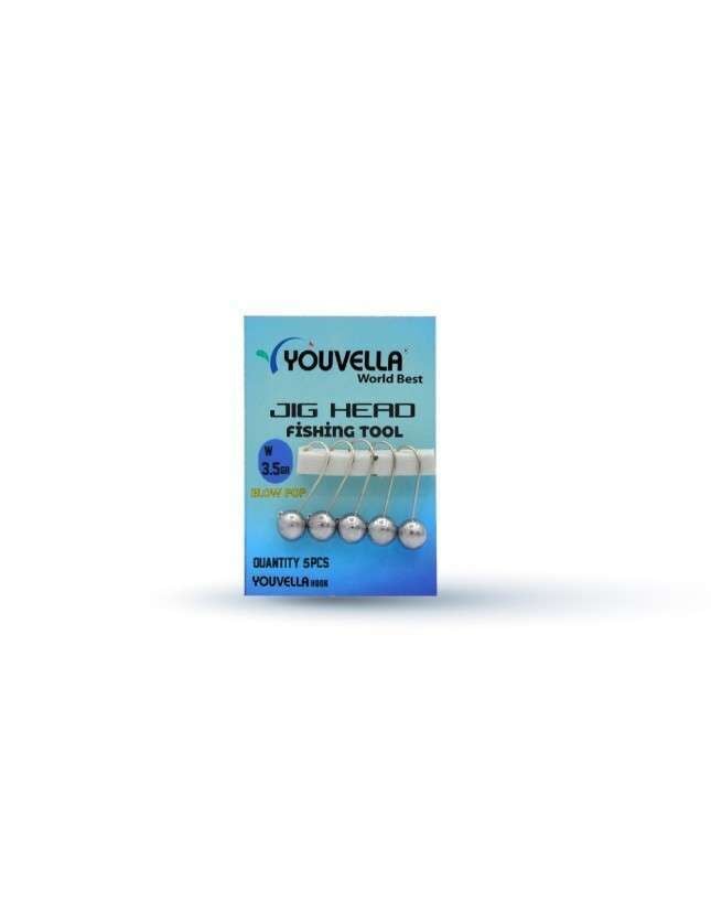 Youvella 6398 Jig Head Blow Pop LRF Jig Head 5li Paket