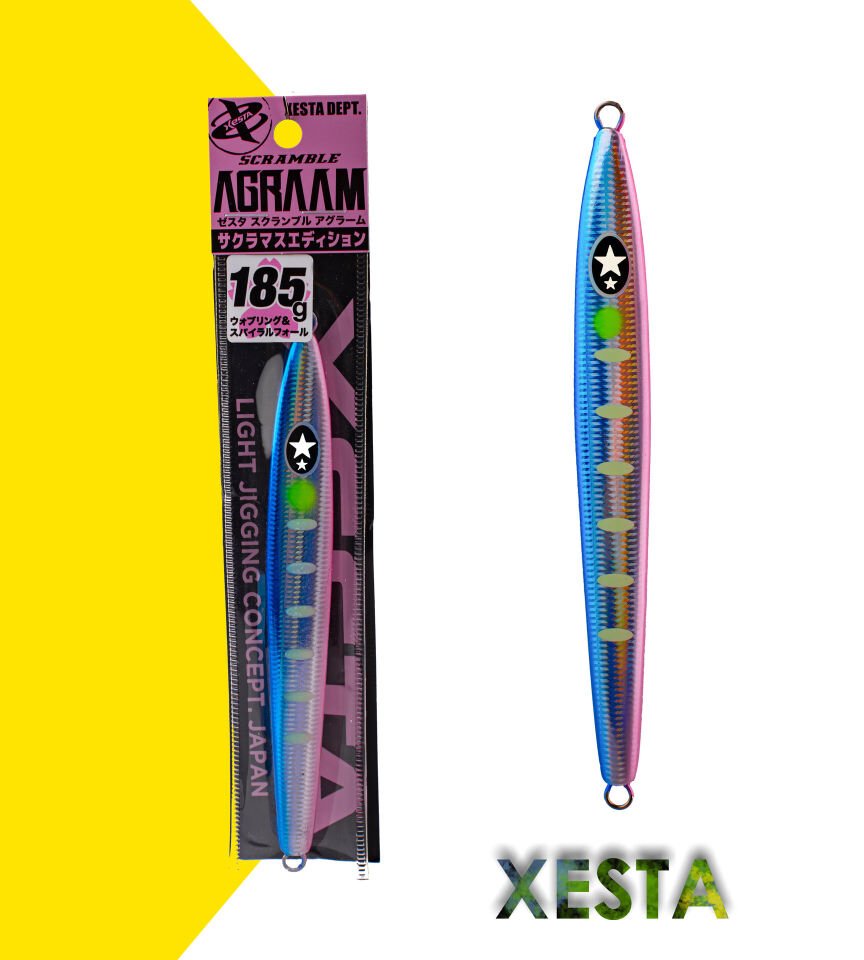 XESTA AGRAAM SAKURAMASU EDITION 185G JIG BPSPML
