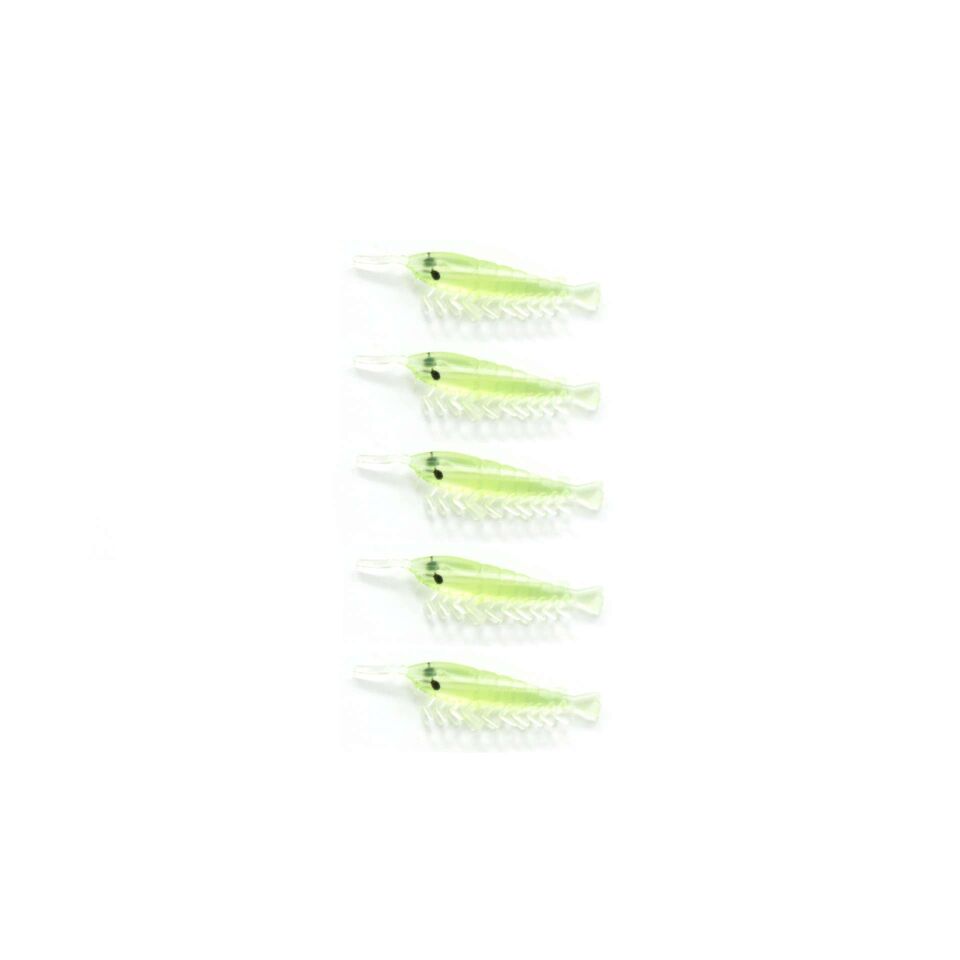 Captain 3050 Silikon Karides 4cm Suni Yem 5li Paket 001