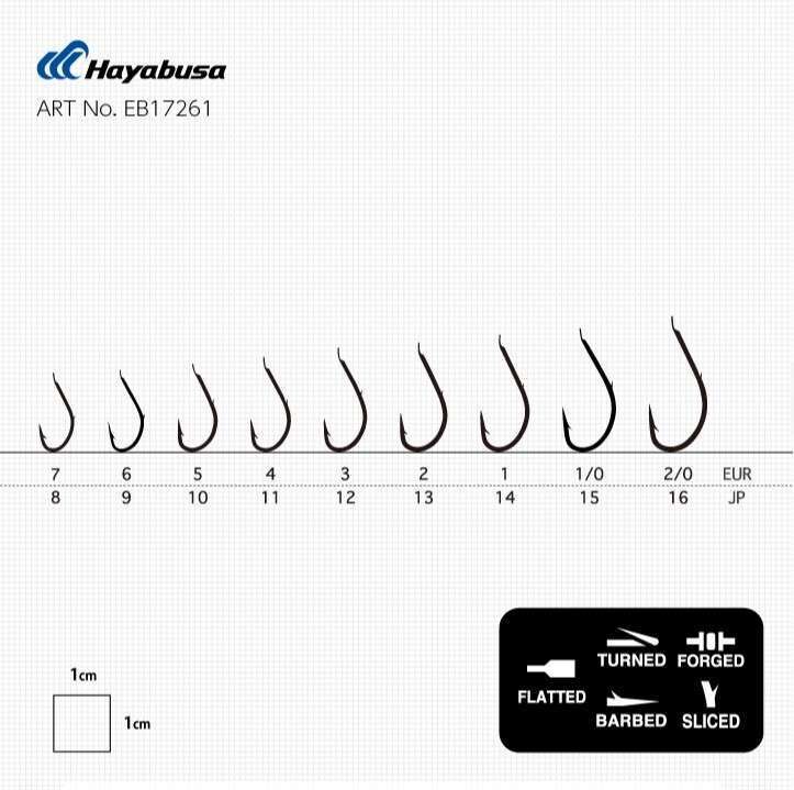 Hayabusa HMRS 172 Tırnaklı Canlı Yem İğnesi 15li Paket Kırmızı