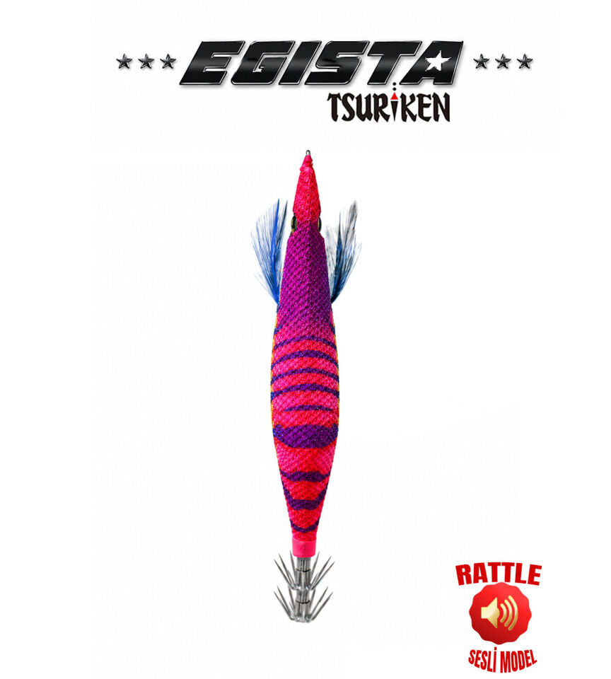 EGISTA RATTLE SHALLOW 3.5 KALAMAR ZOKASI 20G UV PINK