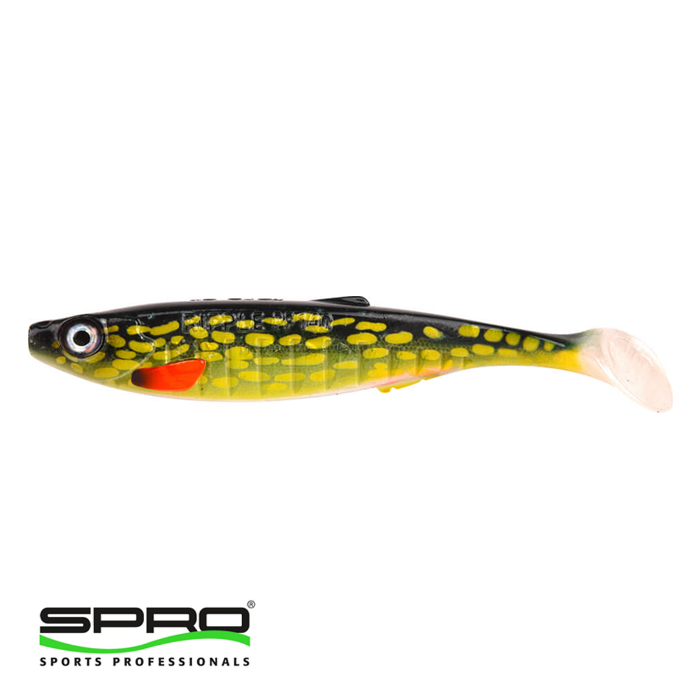 SPRO Ripple Profighter Shad 14CM Yellow Pike Silikon Yem