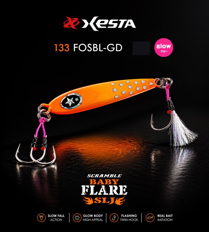 XESTA SCRAMBLE BABY FLARE SLJ 60G FOSBL-GD