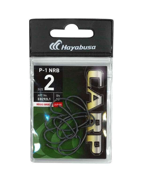 Hayabusa P1 Sazan İğnesi Dövme Teflon Black 10lu Paket