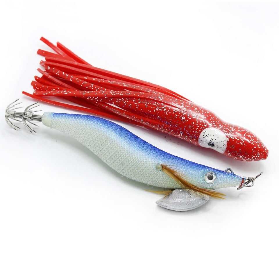 Captain 3581 Kalamar Zokası 11cm Oktopus Squid Size 35