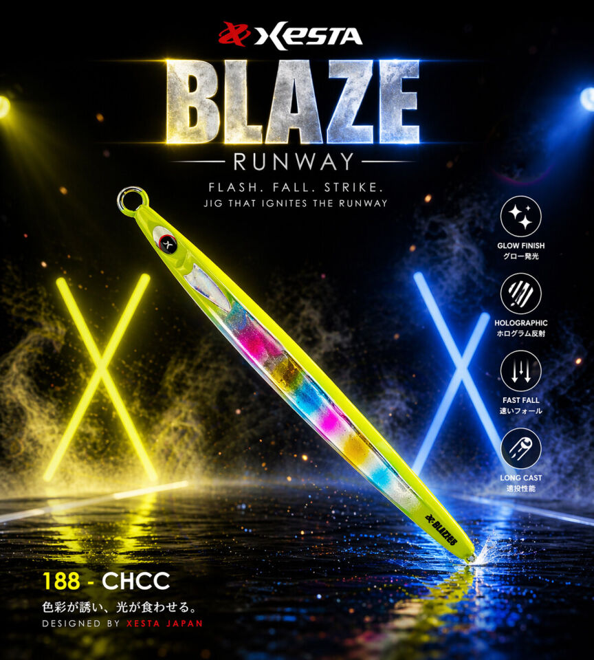 XESTA RUNWAY BLAZE 65G JIG CHCC