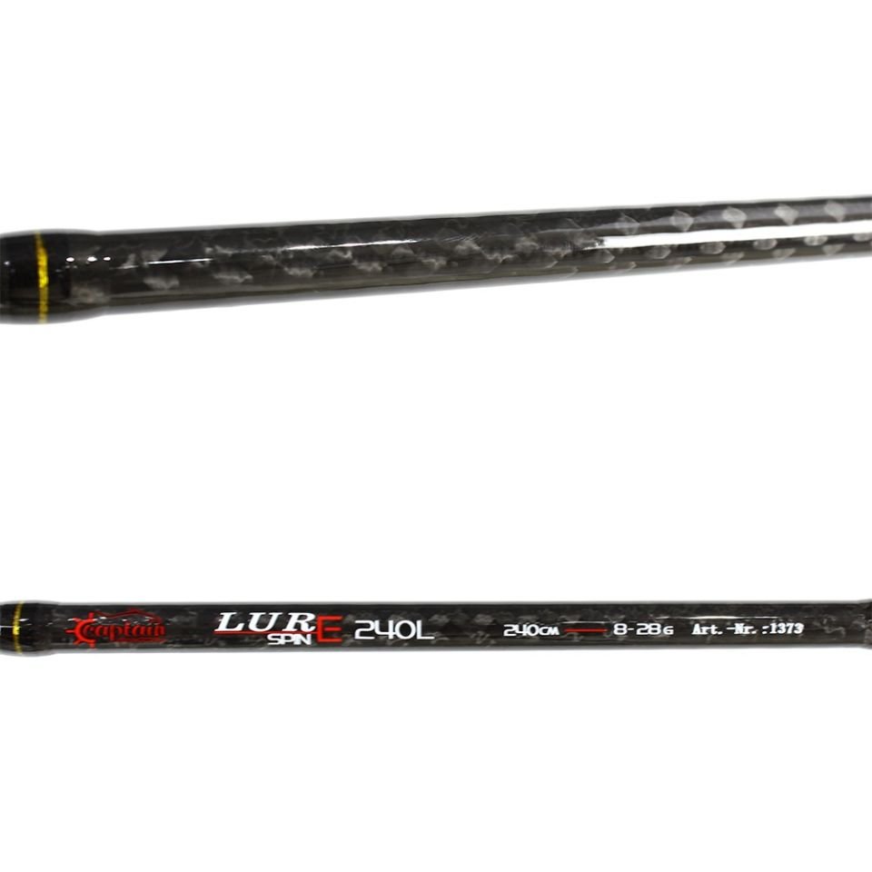 Captain 1373 Lure 270cm 2 Parça Spin Kamış 10-32gr Atar