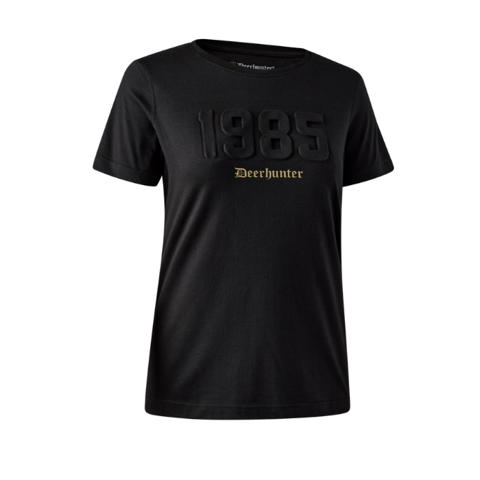 DEERHUNTER Lady Jubilee Siyah Tişört 36