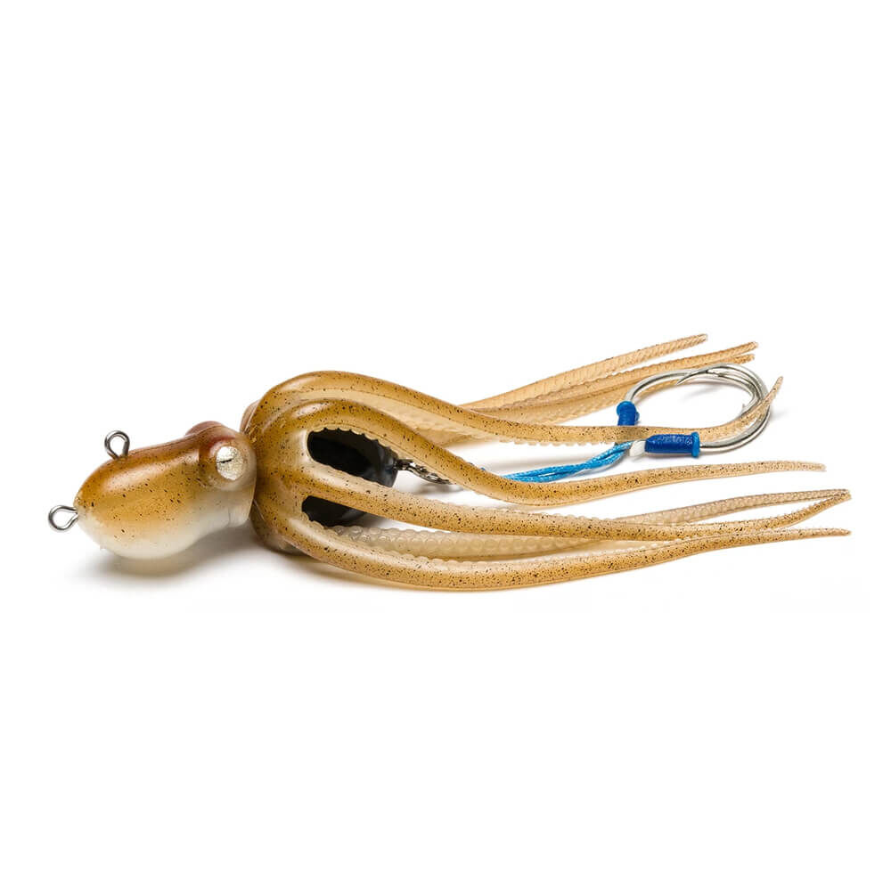 Mustad Inkvader Octopus Jig Sahte Yem 120GR - SAN - SAND