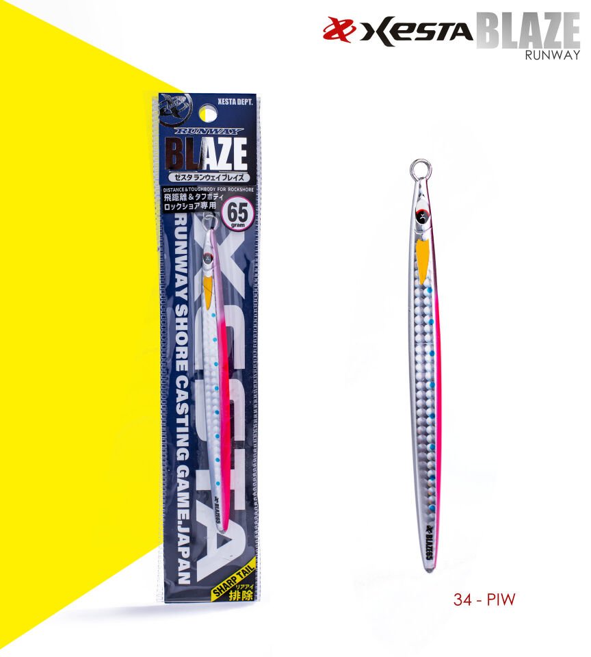 XESTA RUNWAY BLAZE 65G JIG PIW