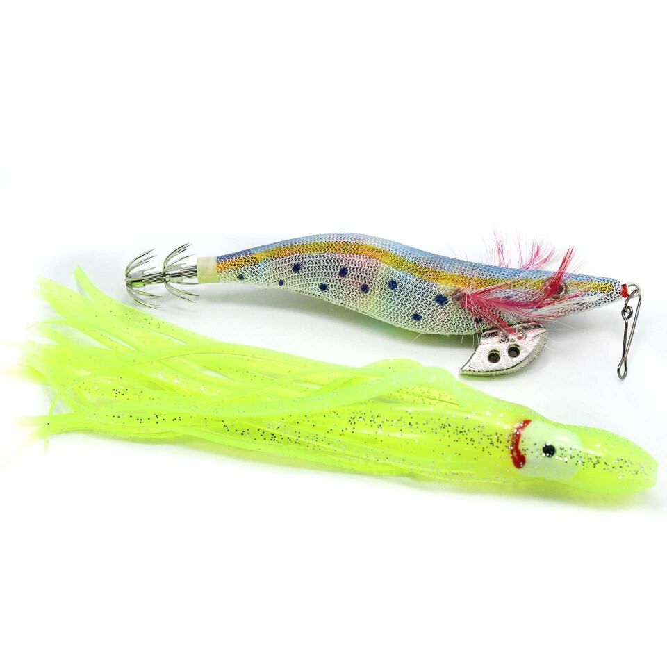 Captain 3581 Kalamar Zokası 11cm Oktopus Squid Size 35 11