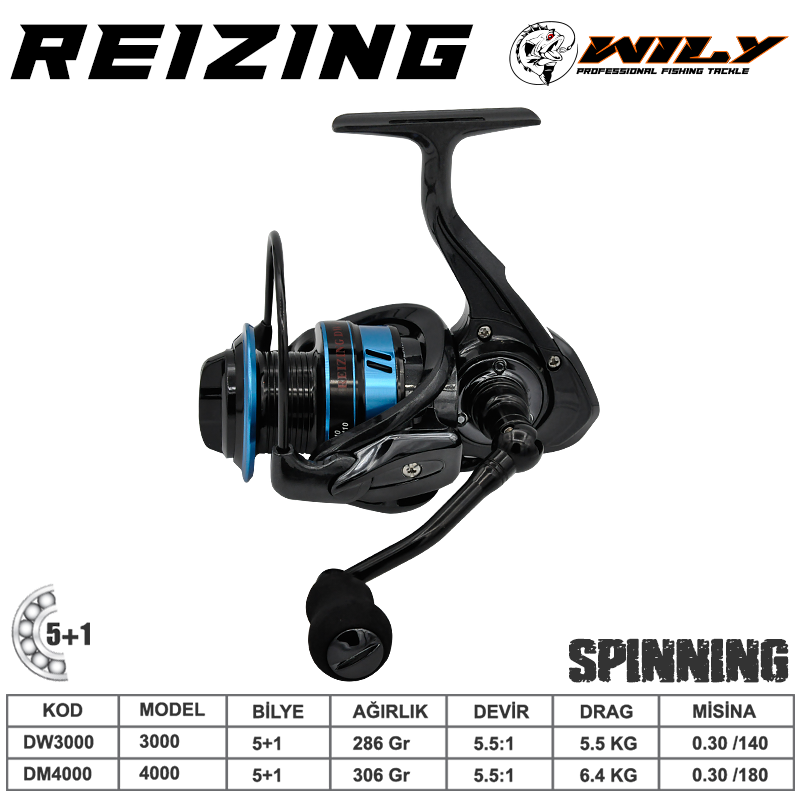 Wily Reizing Spin Olta Makinesi 3000