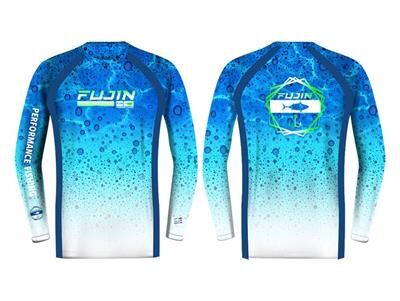 Fujin Performance T-Shirt Ocean Blue