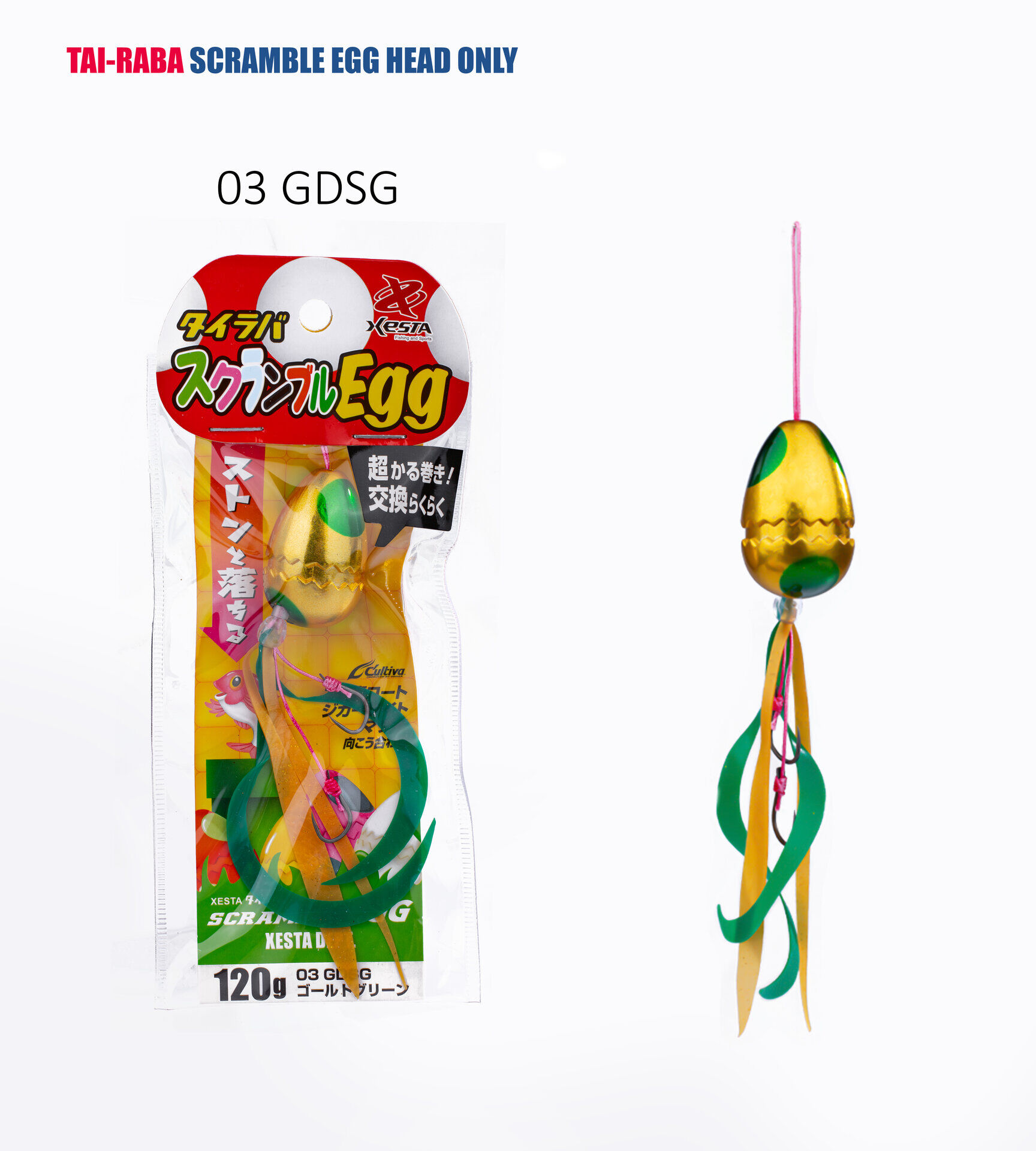 XESTA TAI-RABA SCRAMBLE EGG 120G GDSG