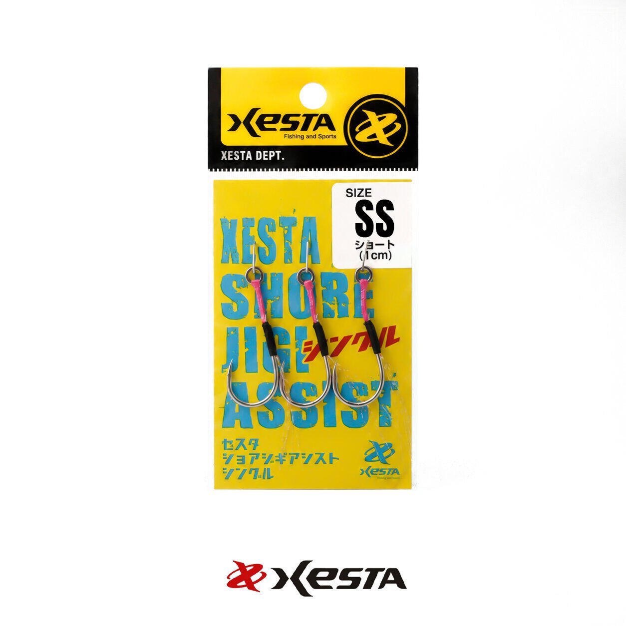 XESTA SHORE JIGGING ASSIST SINGLE KISA SS #10 3P