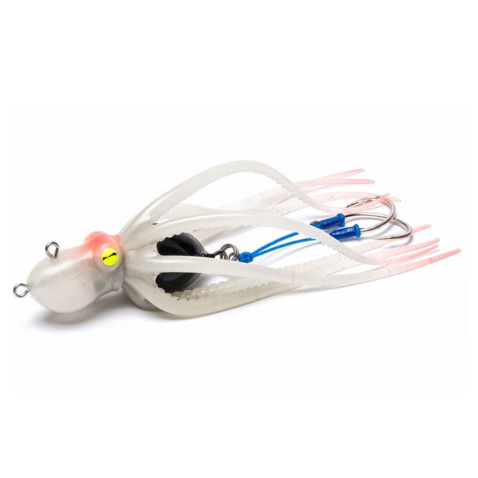 Mustad Inkvader Octopus Jig Sahte Yem 80GR - GLO - GLOW