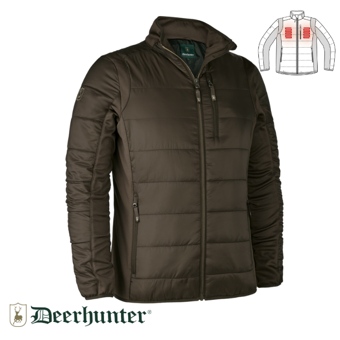 DEERHUNTER Heat Padded Kahverengi Mont L