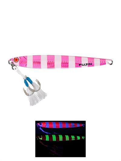 Fujin Valhalla Darksea 80gr Metal Jig Yem MT47 Sakura Zebra Glow