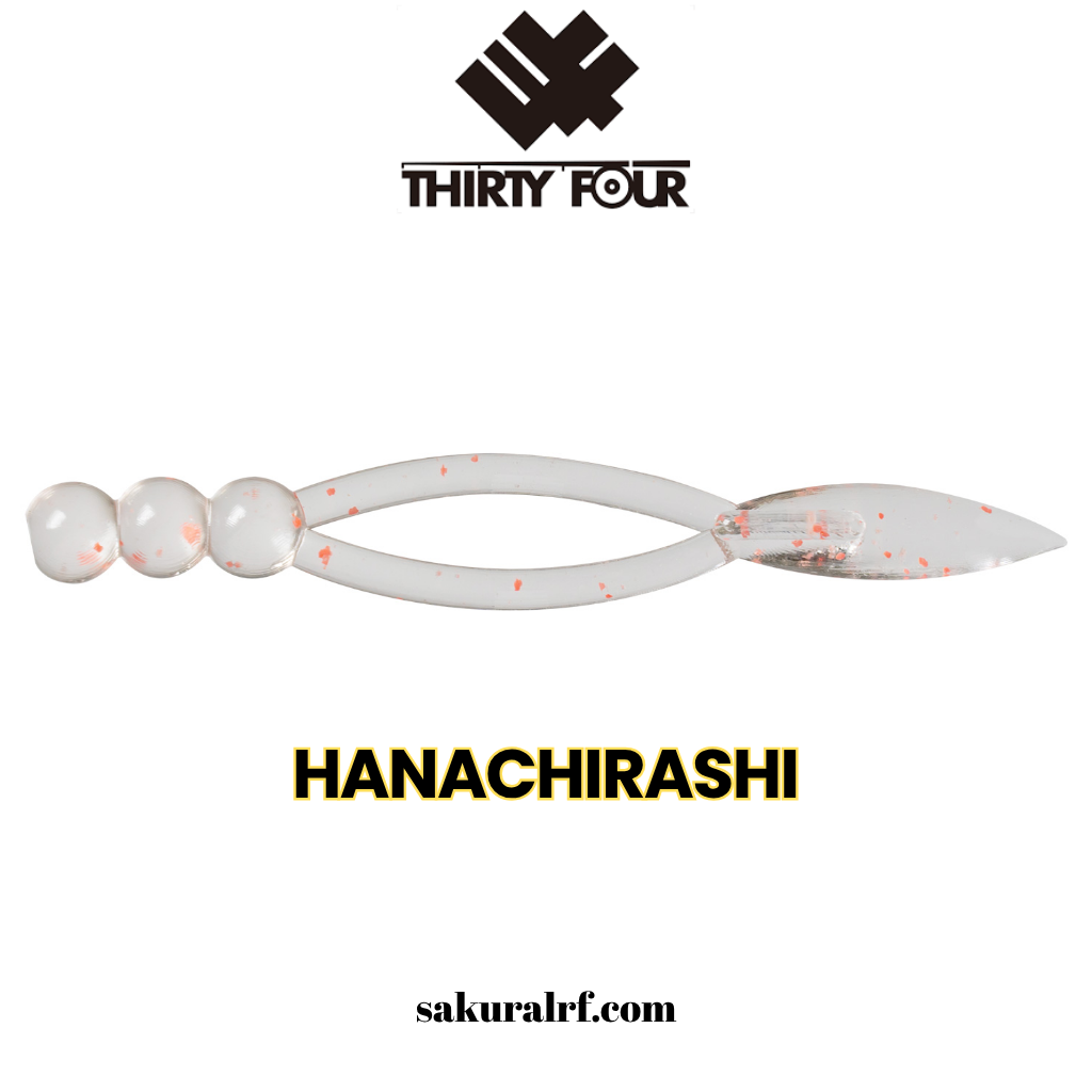 34 Thirty Four Oval 2'' Hanachirashi