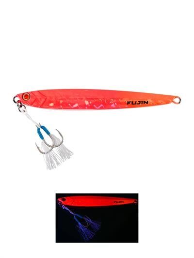 Fujin Valhalla Darksea 80gr Metal Jig Yem MT42 Pink Flash Orange